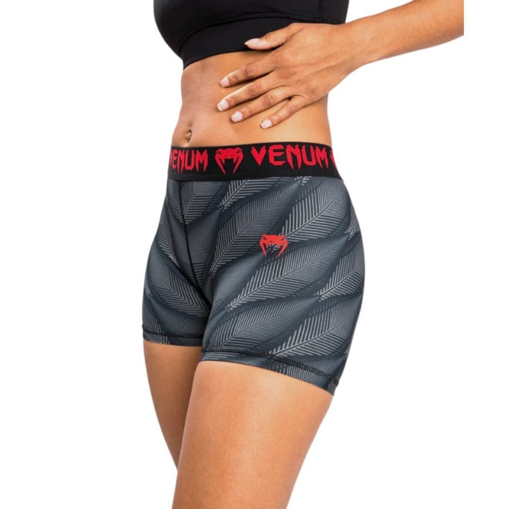 Venum UFC Phantom Compression Shorts - Black / Red Women's